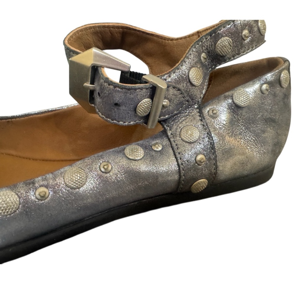 💥 FREE PEOPLE distressed MYSTIC Mary Jane flats women’s size 8.5 💥LIKE NEW - Picture 8 of 16